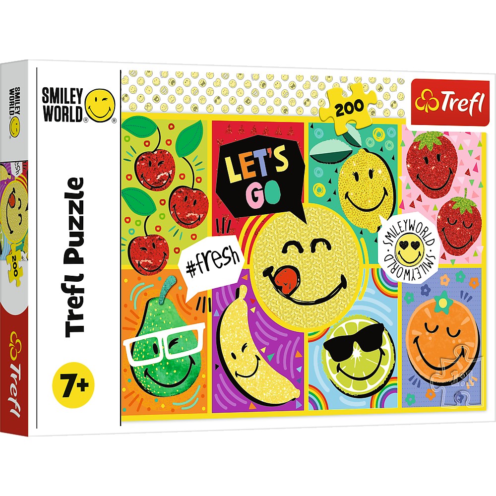 PUZZLE TREFL 200 HAPPY SMILEY - Imagine 1 [ps:f0d2acc2-4960-4639-b7e8-a1b277995d05]