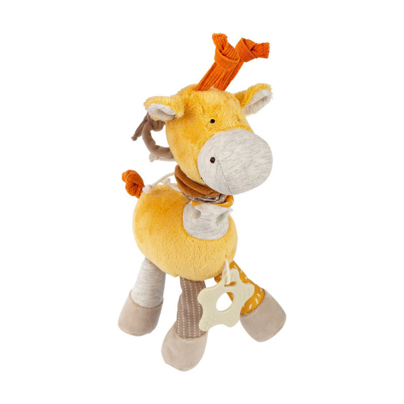 Jucarie din plus cu activitati Girafa Yellow, PlayQ Sigikid - Imagine 1 [ps:ae5a7038-ab5a-4e74-a1f5-25398e61d277]