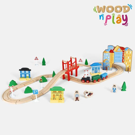 Set Tren din Lemn cu Sine și Accesorii Jumbo - Default Title (1) [ps:998a4f9d-ed5e-4c93-aaf8-000d336273d5]