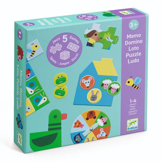 Joc educativ 5 jocuri clasice, Djeco - Imagine 1 [ps:f6b267aa-75a0-43a6-bda6-b9c7e2c78c74]
