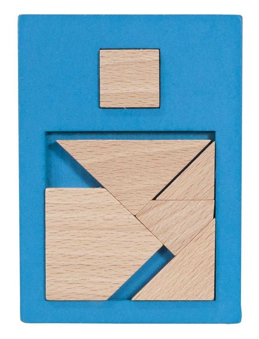 Joc logic IQ puzzle din lemn Extra piesa-2, Fridolin - Imagine 1 [ps:282bfb21-d5d1-45bf-890e-30703f278789]