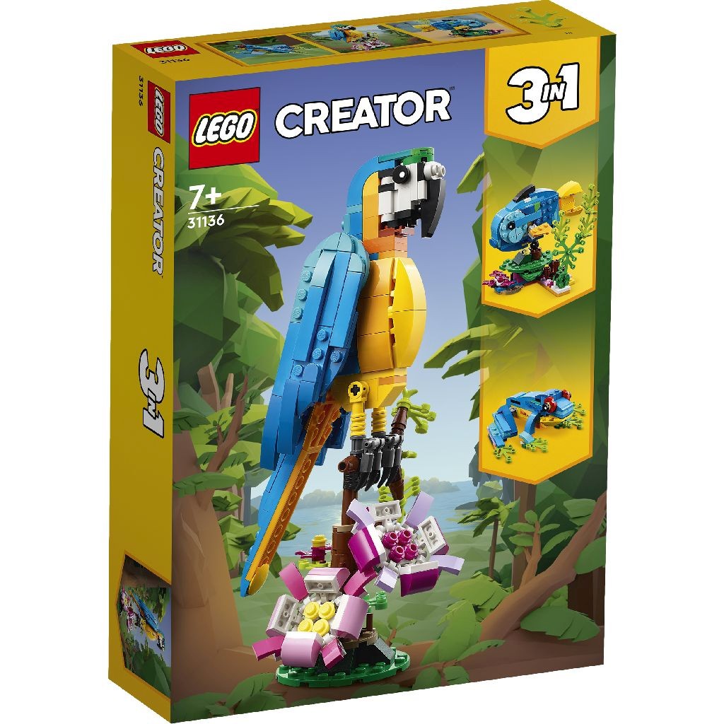LEGO CREATOR PAPAGAL EXOTIC 31136 - Imagine 1 [ps:73ca4eb1-99e7-4a05-9643-fc2f30b55fd6]