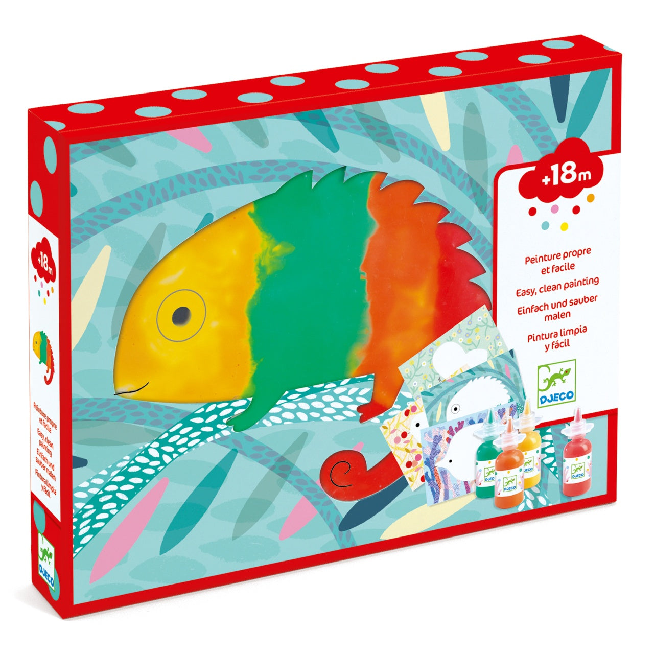 Joc creativ Bebe apasa si picteaza, Djeco - Imagine 1 [ps:90fef3a1-c44f-4b5f-aa50-bbcb98ee6185]