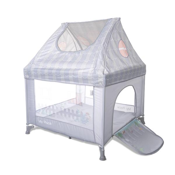 Tarc Joaca Tip Casuta Lorelli My Place, Beige, 100x100x125 - Grey (1) [ps:576a3563-6025-4fdb-bf04-aab59cea69a4]
