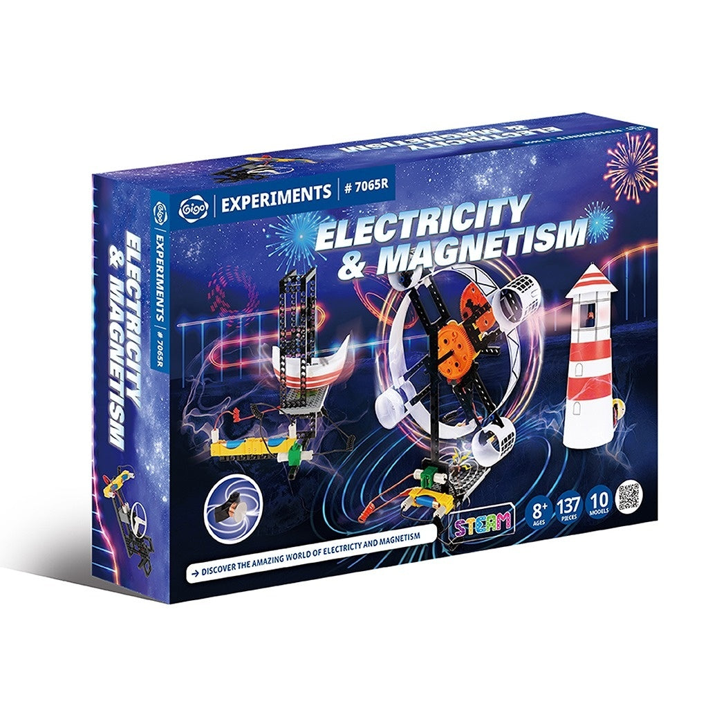 Kit STEM Electricitate si Magnetism, Genius Toy Gigo Toys - Imagine 1 [ps:0b737d15-c45a-4bb9-98d3-6dbad57d2c16]