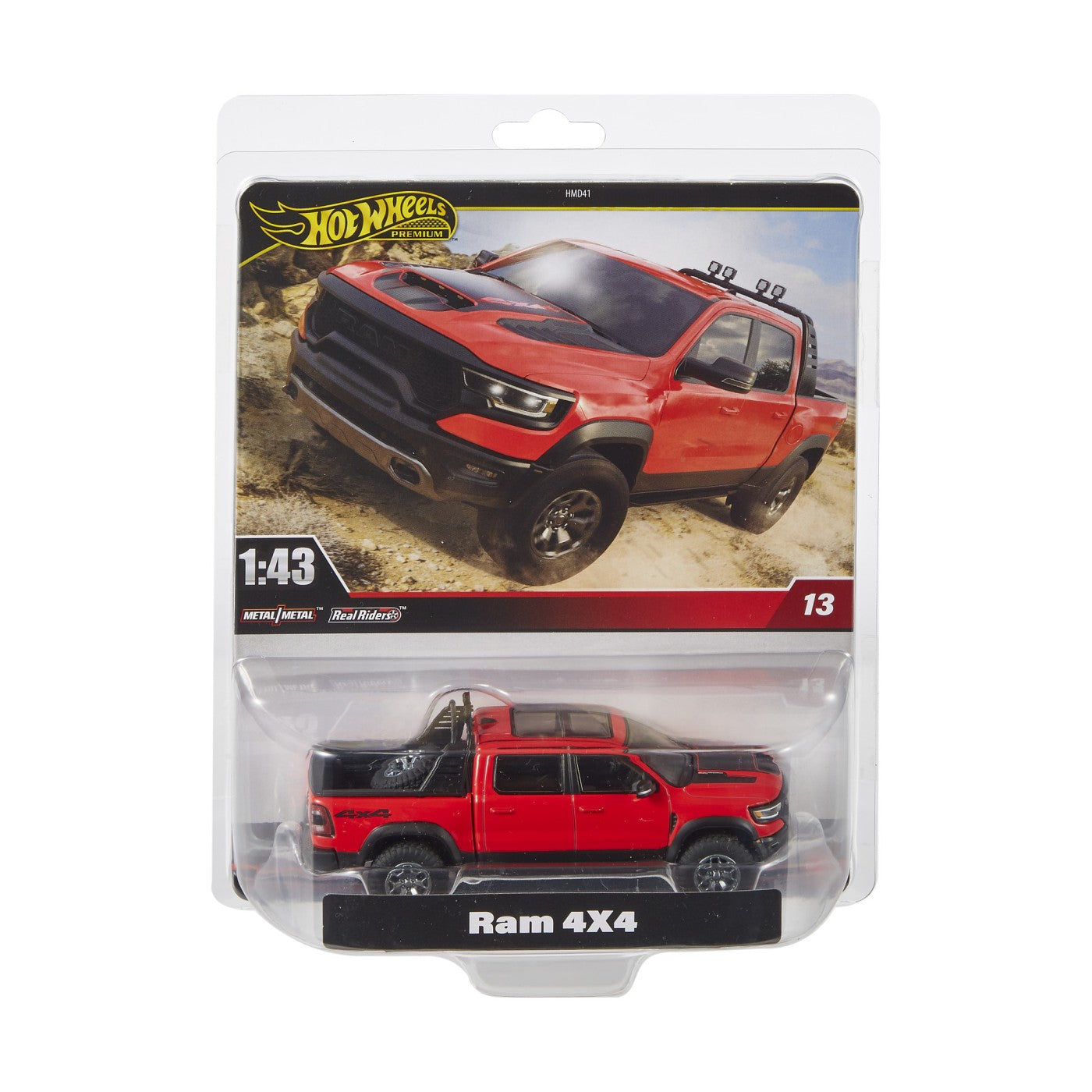 HOT WHEELS PREMIUM REAL RIDERS MASINUTA METALICA RAM 4X4 - Imagine 1 [ps:8566f3c3-2148-4645-9a1e-51bc6d5ee094]