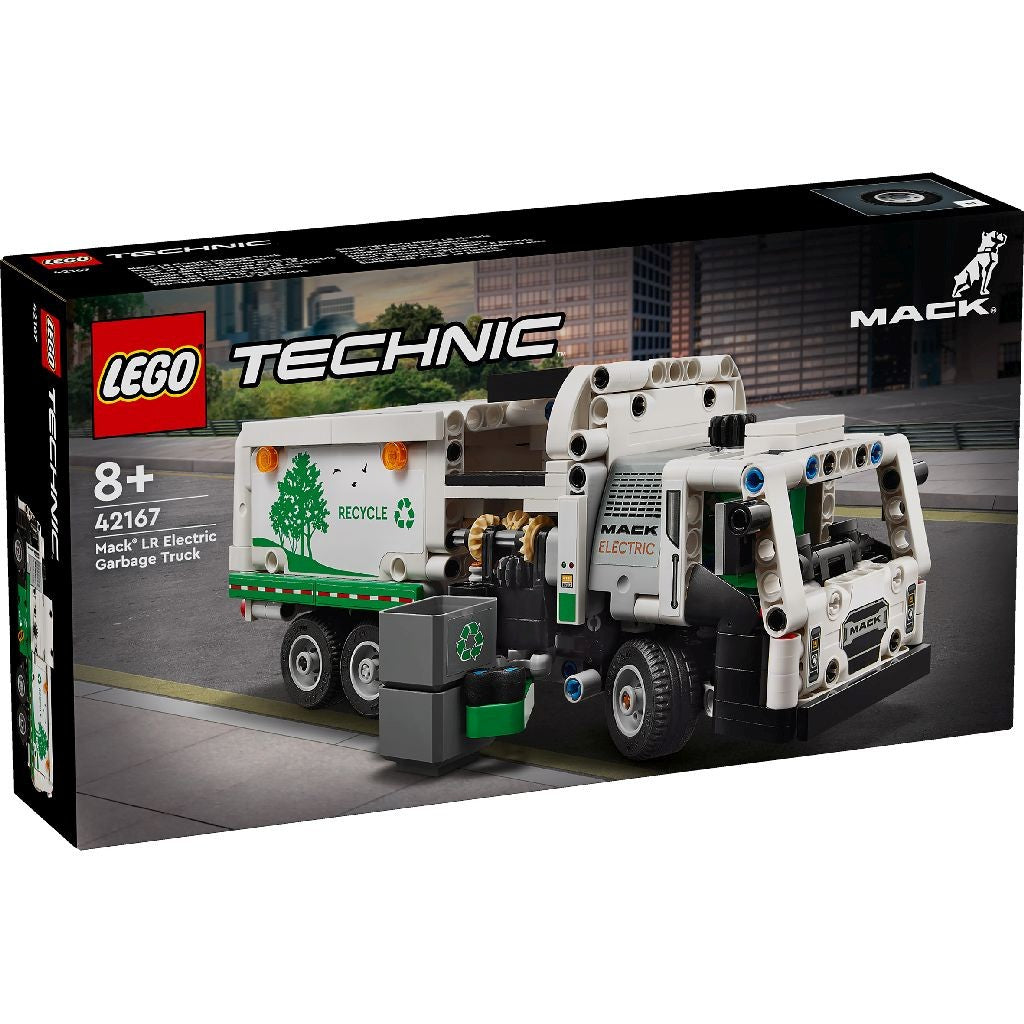 LEGO TECHNIC AUTOGUNOIERA MACK LR ELECTRIC 42167 - Imagine 1