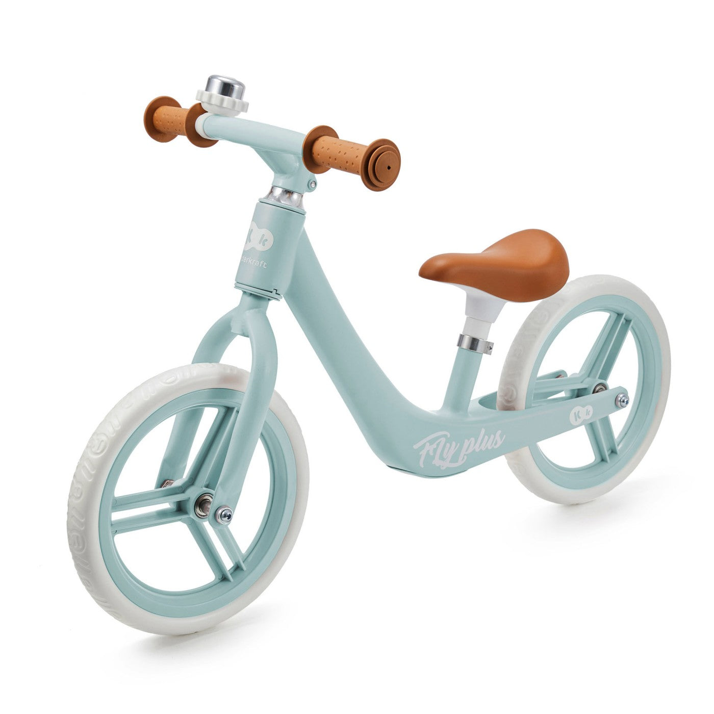 BICICLETA DE ECHILIBRU KINDERKRAFT FLY PLUS, BABY BLUE - Imagine 1 [ps:face4603-218f-4a03-973e-dced06cce198]