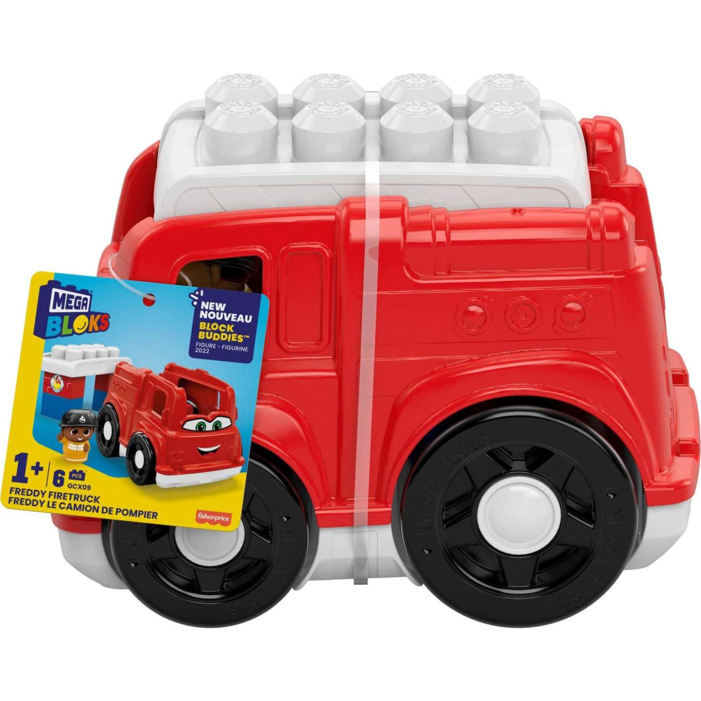 MEGA BLOKS FIRST BUILDERS VEHICUL FREDDY FIRETRUCK Mattel - Imagine 1 [ps:5e91d675-6d5b-41a8-86ea-2e58c10f7de7]