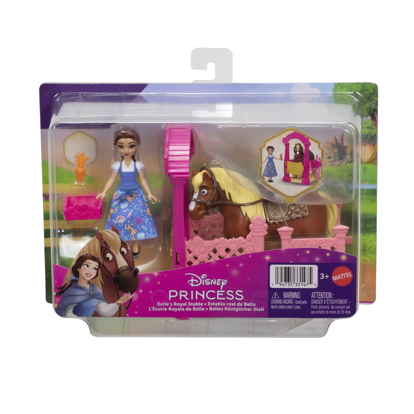 DISNEY PRINCESS SET DE JOACA GRAJDUL REGAL AL LUI BELLE - Imagine 1