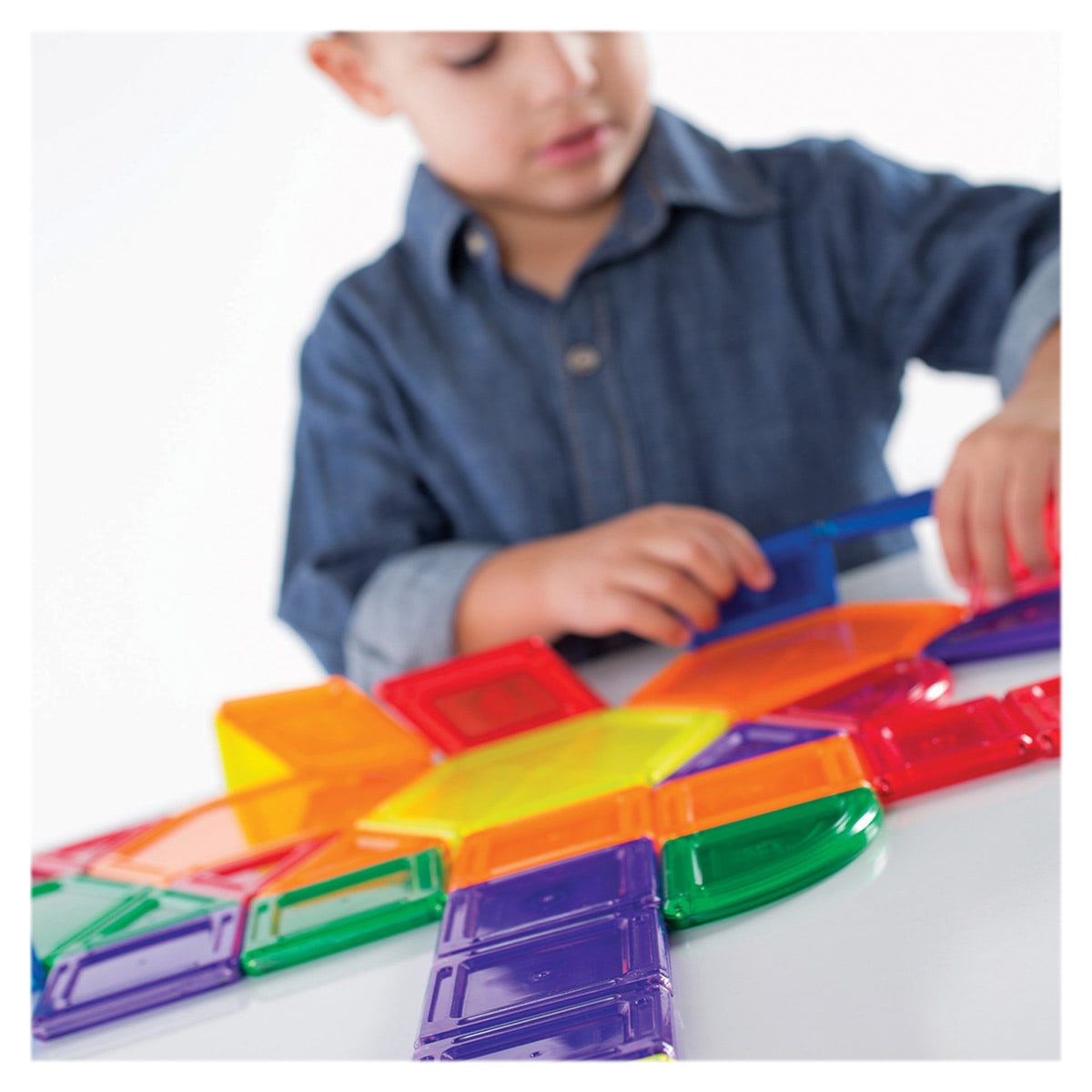PowerClix Solids Set Magnetic 24 Piese Guidecraft - 24 (1) [ps:42e17d00-8669-4899-addf-955588de71ce]