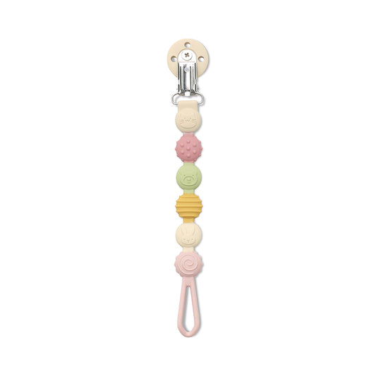 Lanț Suzetă Silicon Lorelli, Clips Prindere, Blue Mix - Pink Mix (1) [ps:1fad8e49-025f-42b9-8ea7-c27136e36d89]
