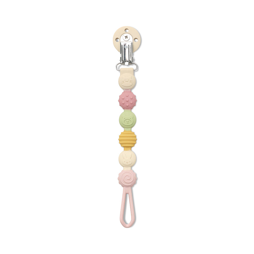 Lanț Suzetă Silicon Lorelli, Clips Prindere, Blue Mix - Pink Mix (1) [ps:1fad8e49-025f-42b9-8ea7-c27136e36d89]