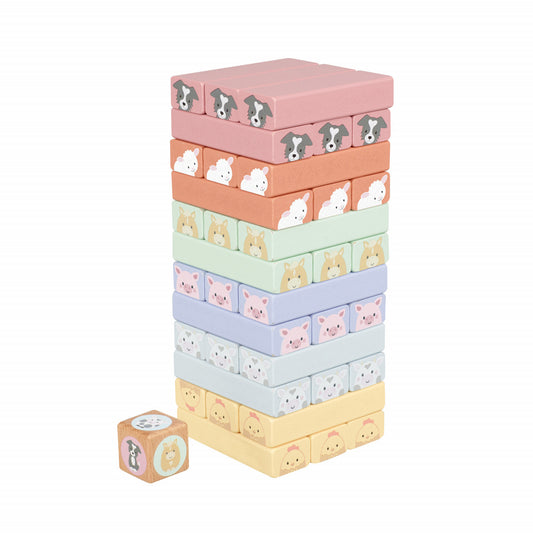 Turnul instabil cu animale de ferma, Orange Tree Toys - Imagine 1 [ps:c39dc0a0-5bfe-4908-a3ad-77dd8b828811]