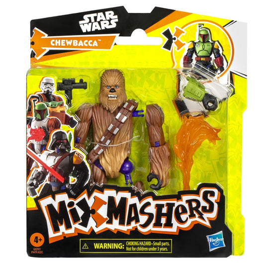 STAR WARS MIX MASHERS SET FIGURINA CHEWBACCA 12CM SI - Imagine 1 [ps:ac2f6950-cdb5-448b-888a-2e598b07c643]