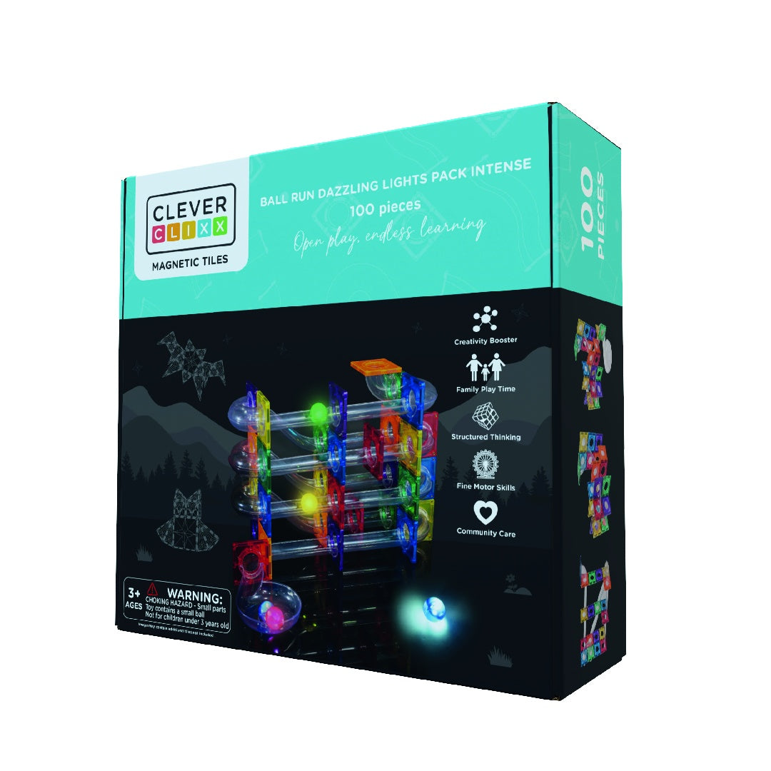 Jocuri magnetice Circuit cu bile luminoase 100 piese, - Imagine 1 [ps:3d01a748-3176-4f80-b1f7-961dd05e2977]