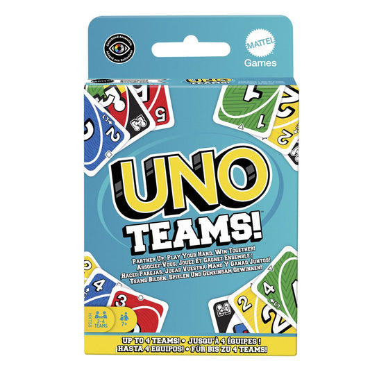 JOC DE CARTI UNO TEAMS Mattel - Imagine 1