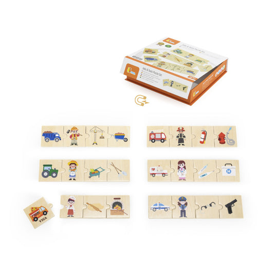 Puzzle Meserii si unelte, Viga - Imagine 1 [ps:f77da90e-7bcf-4053-be9a-c1218fd706c8]