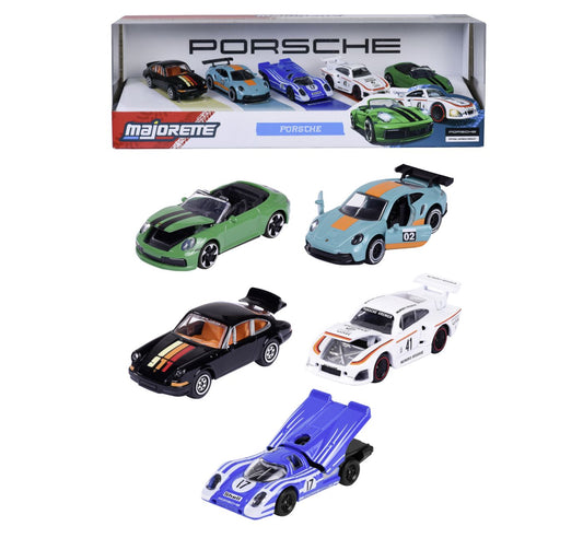 MAJORETTE SET 5 MASINUTE METALICE PORSCHE 2 MODELE - Imagine 1 [ps:314a295d-6af7-4e1a-b04d-b24058d1d8ac]