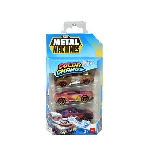 METAL MACHINES, vehicule, set 3 masini culori - Imagine 1 [ps:382bd49e-66b2-474f-838e-560bfdf61104]