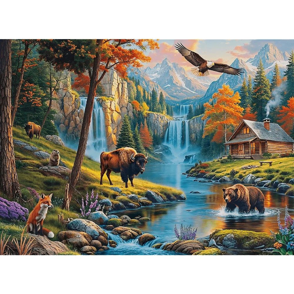 Puzzle Trefl 3000 Piese - Natura Sălbatică cu Poster - Default Title (1) [ps:8f393010-a4bc-41ee-bdbe-da6382204a92]