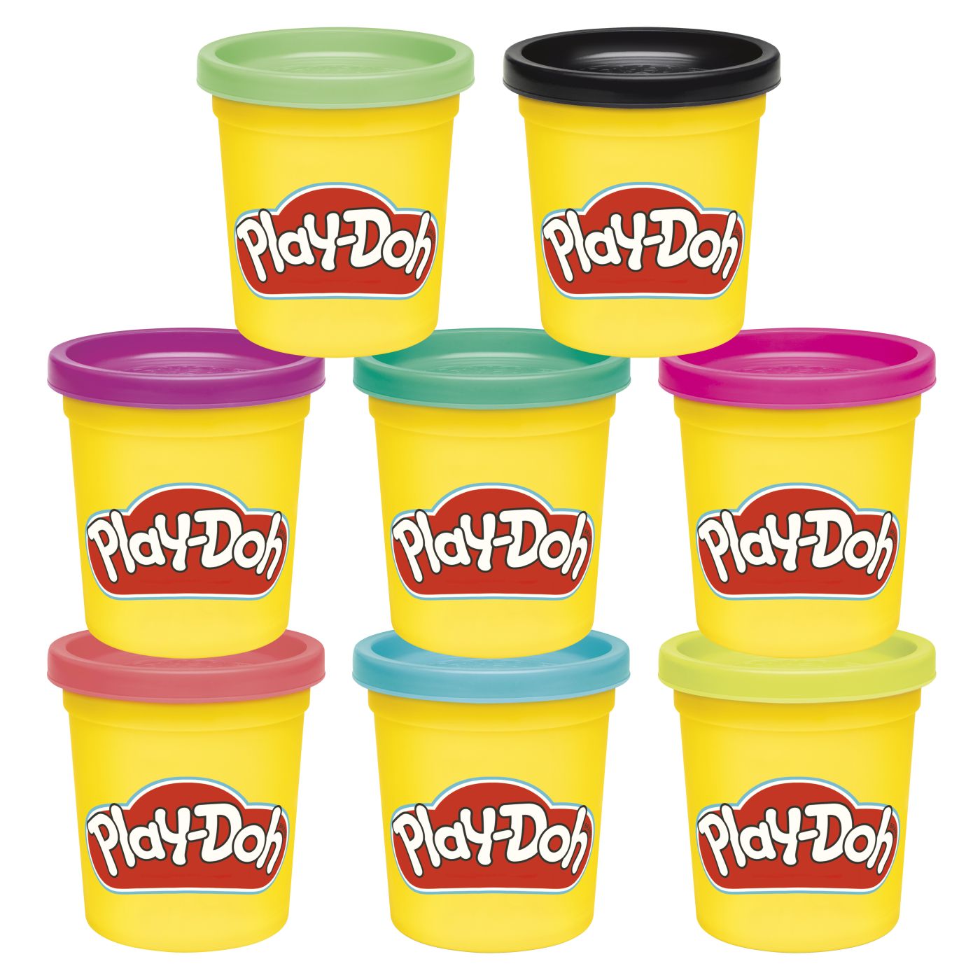 PLAY DOH SET 8 CUTII DE PLASTELINA CULORI VIBRANTE Hasbro - Default Title (1) [ps:8e5e6c9d-396c-4ac1-b77c-b0f1ce6206ad]
