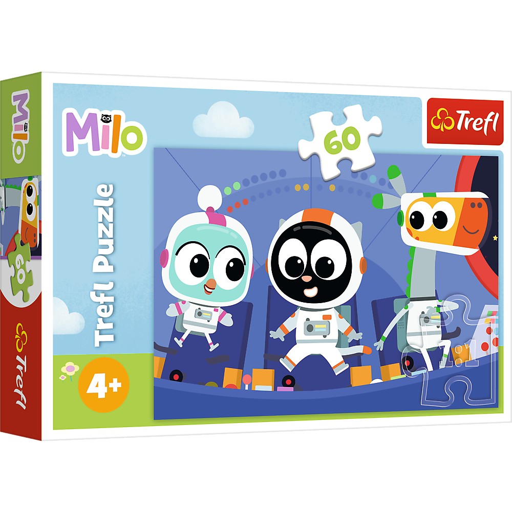 PUZZLE TREFL 60 PLANETA MILO INTALNIRE CU MILO - Imagine 1 [ps:4d0cf6a1-306e-49c6-a52d-3e34a53bf675]