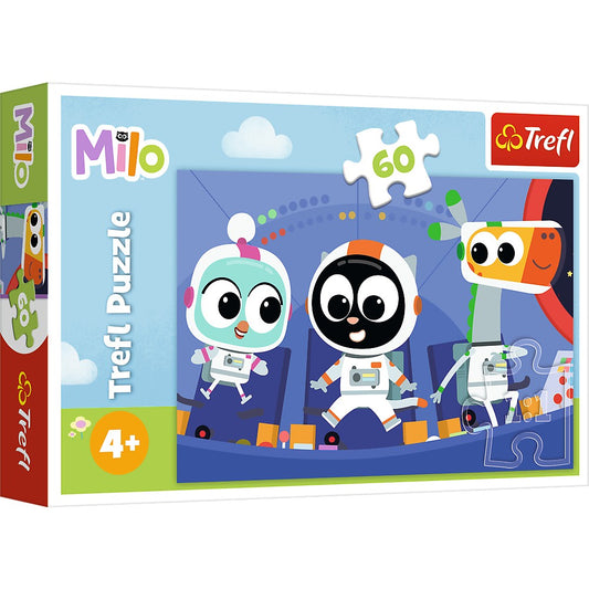 PUZZLE TREFL 60 PLANETA MILO INTALNIRE CU MILO - Imagine 1 [ps:4d0cf6a1-306e-49c6-a52d-3e34a53bf675]