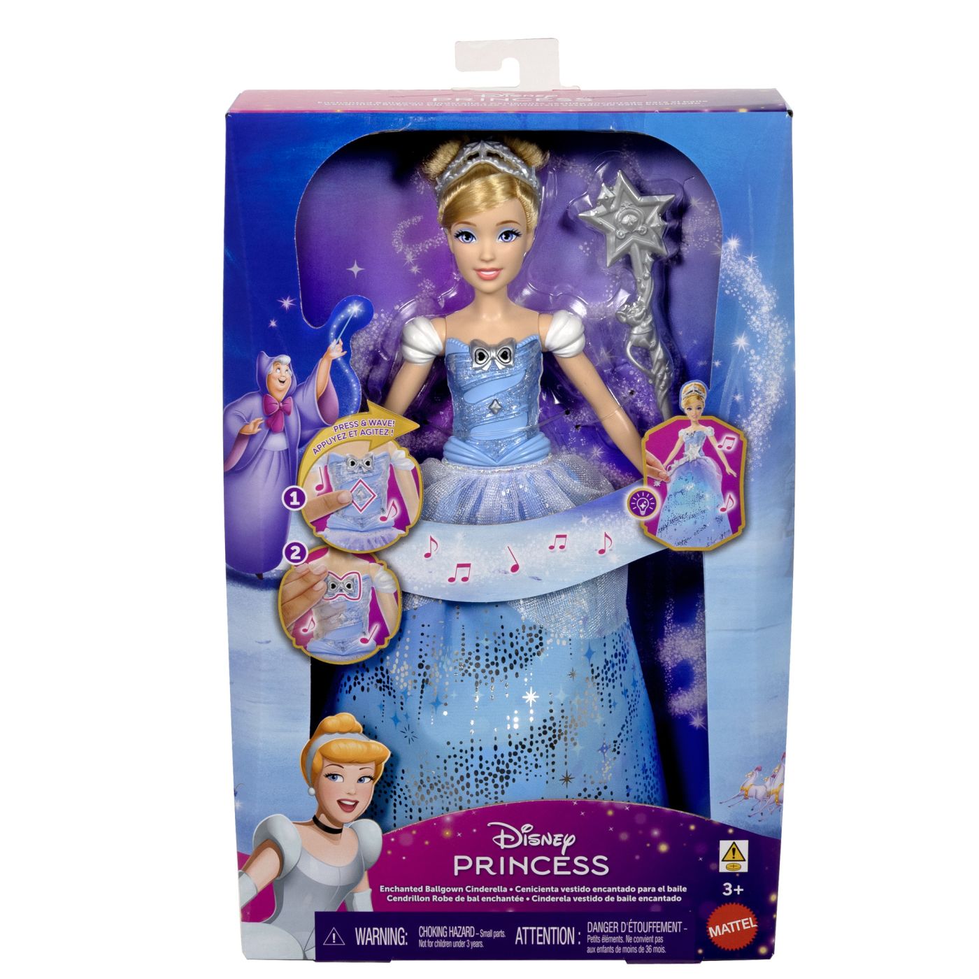 DISNEY PRINCESS PAPUSA CENUSAREASA INTERACTIVA CU ROCHIE - Imagine 1 [ps:b33223ea-7ed1-45f6-846a-f277d88d0183]