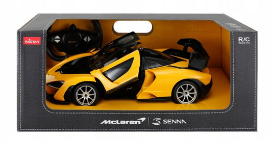 MASINA CU TELECOMANDA McLAREN SENNA GALBEN CU SCARA 1 LA 14 [ps:75eed8b9-b5d8-4597-8f60-98cc4d98a727]