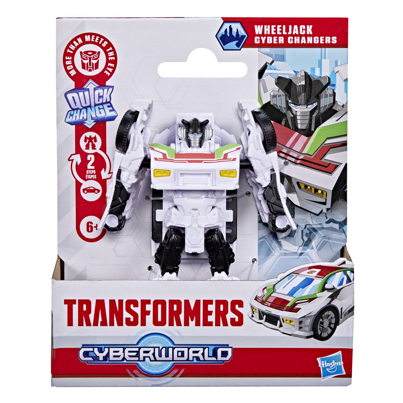 TRANSFORMERS CYBERWORLD ROBOT WHEELJACK CONVERTIBIL 10CM - Imagine 1 [ps:fe89ad68-c528-4a0b-9d7b-b2b2263c37a8]
