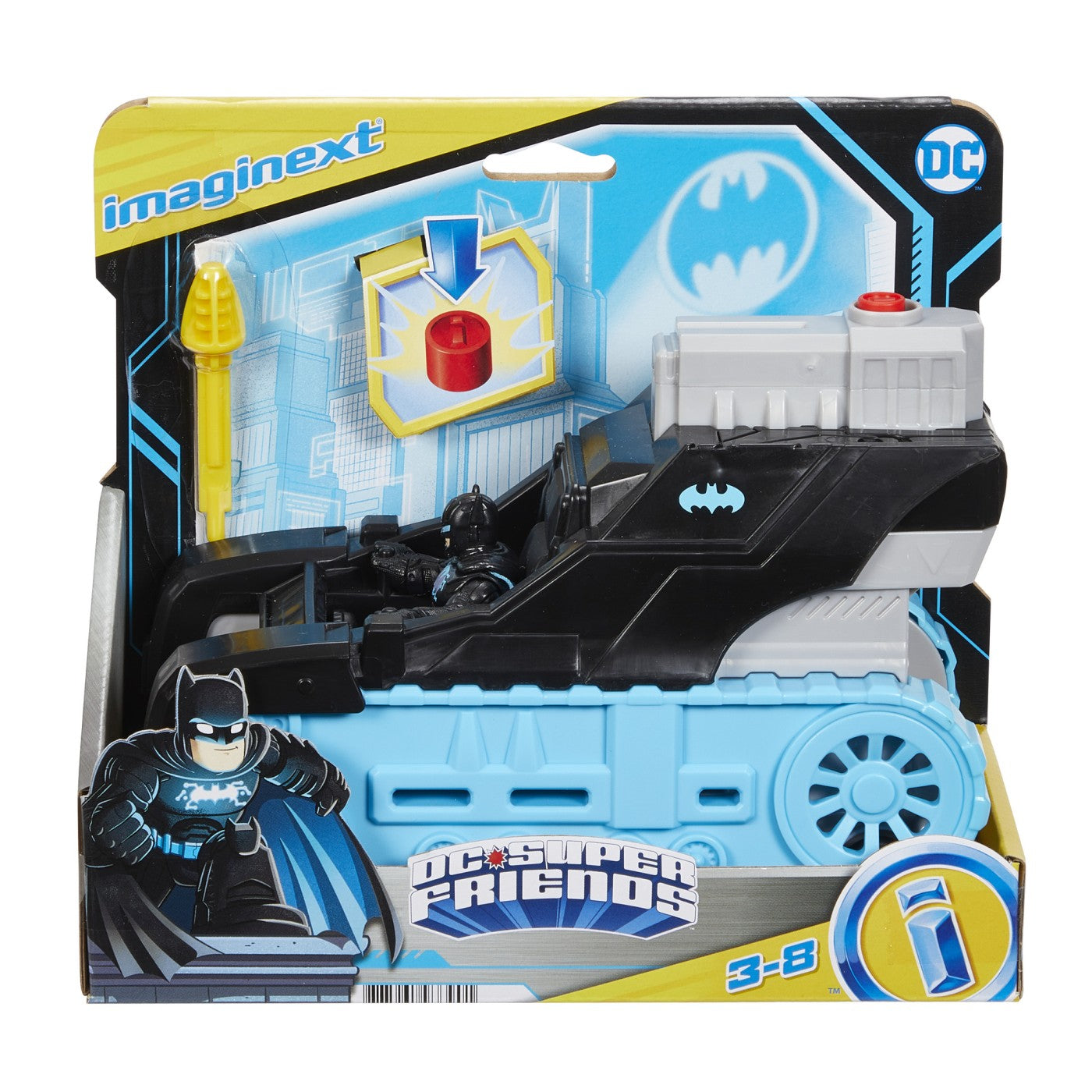 FISHER PRICE IMAGINEXT DC SUPER FRIENDS VEHICUL CU - Imagine 1 [ps:0fcf9080-ce3d-4deb-92fc-9b7a56eba9d2]