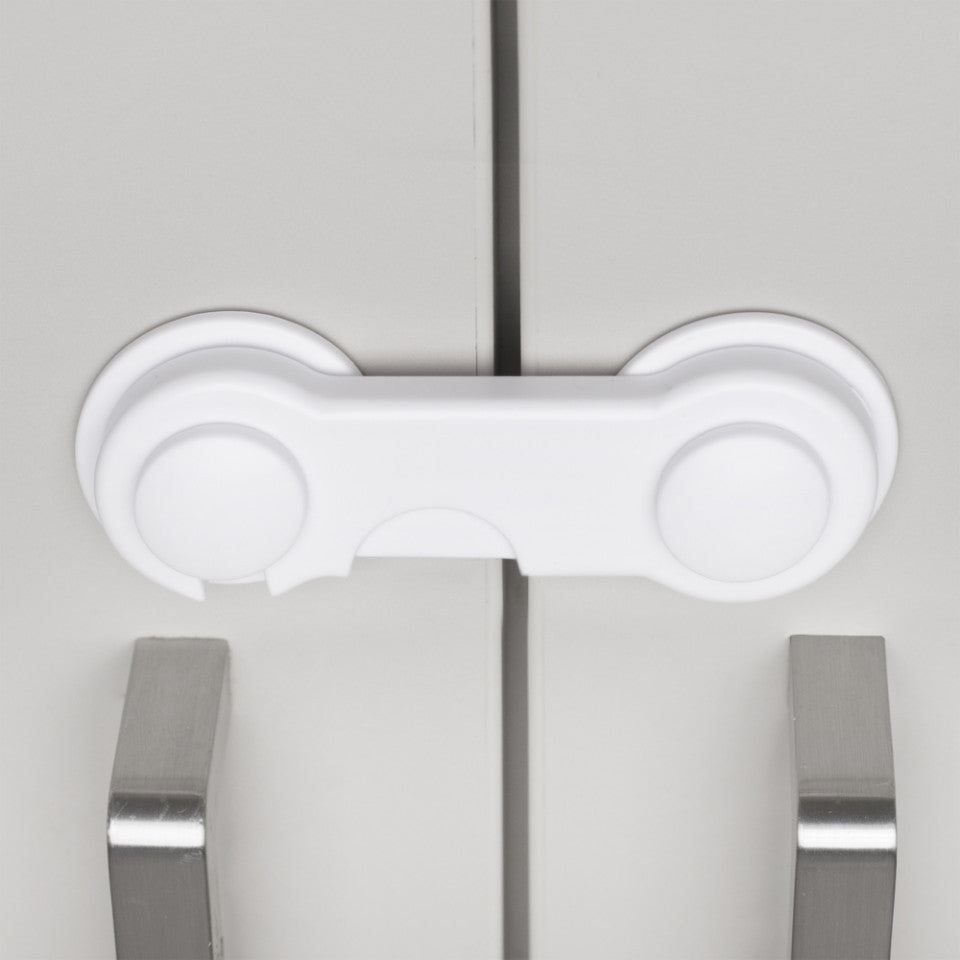 Protectie pentru dulapuri si sertare BabyJem White - Imagine 1 [ps:4c016f23-de05-4063-80b1-2aeb3fedb922]