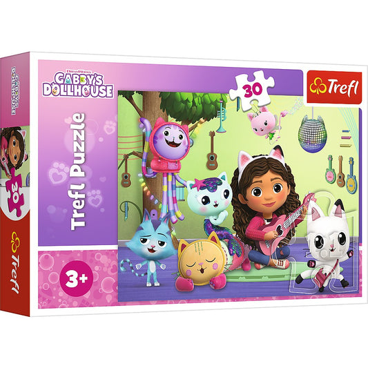 PUZZLE TREFL 30 GABBYS DOLLHOUSE CASA LUI GABBY - Imagine 1 [ps:f5370079-d2ef-43a0-a963-e8e8ff137993]