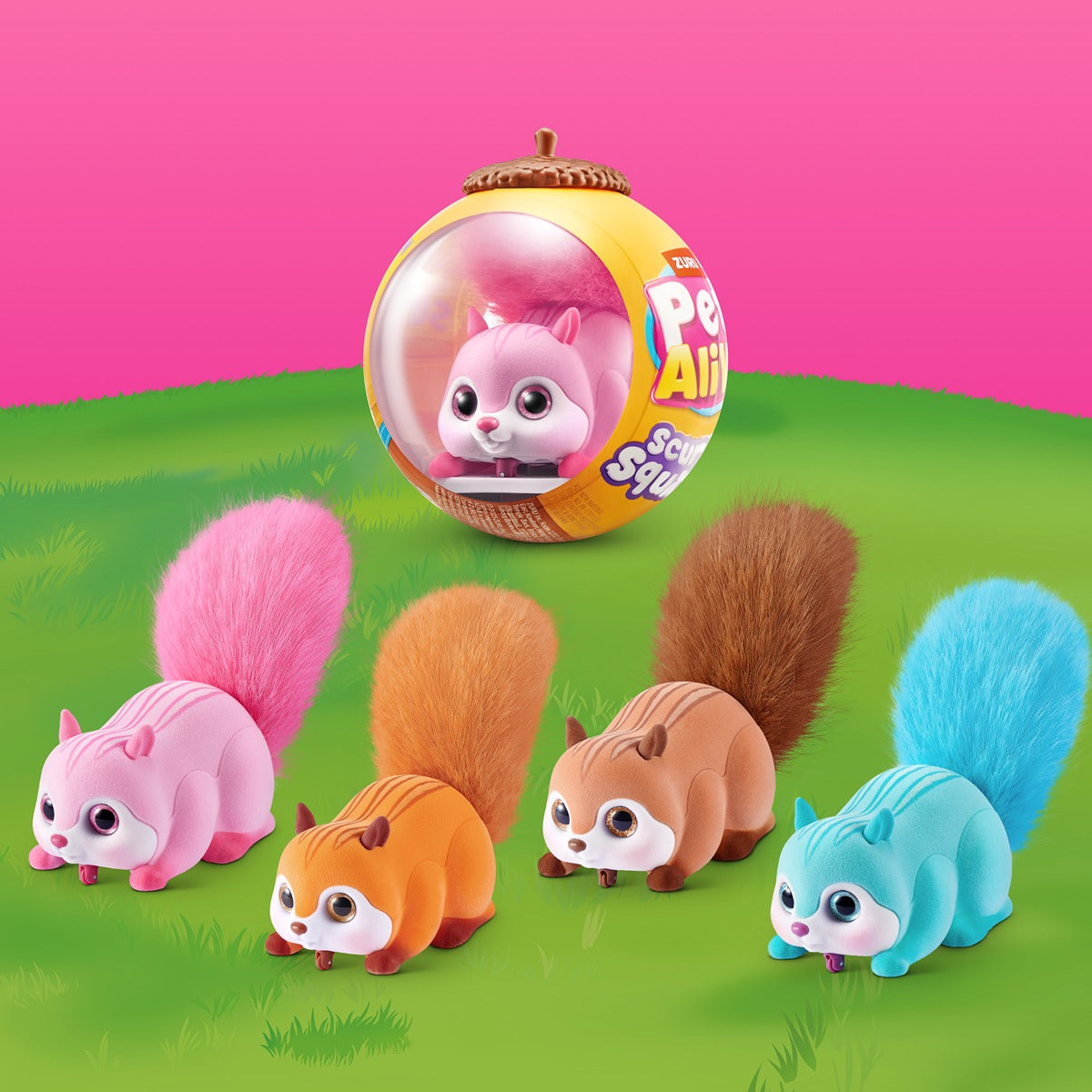 PETS ALIVE Veverita, jucarie plus, 4 modele - Default Title (1) [ps:071715d8-5d27-41ce-99ac-bb4b1b0865f6]