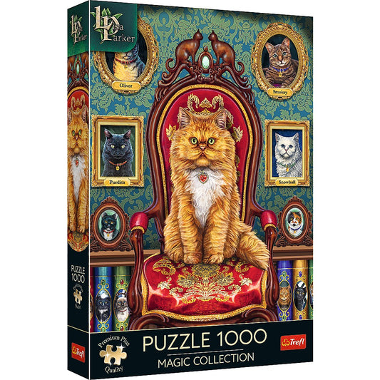 PUZZLE TREFL 1000 PREMIUM PLUS IUBITOR DE PISICI - Imagine 1 [ps:18e8ea32-041b-4755-8d3a-240e98652455]