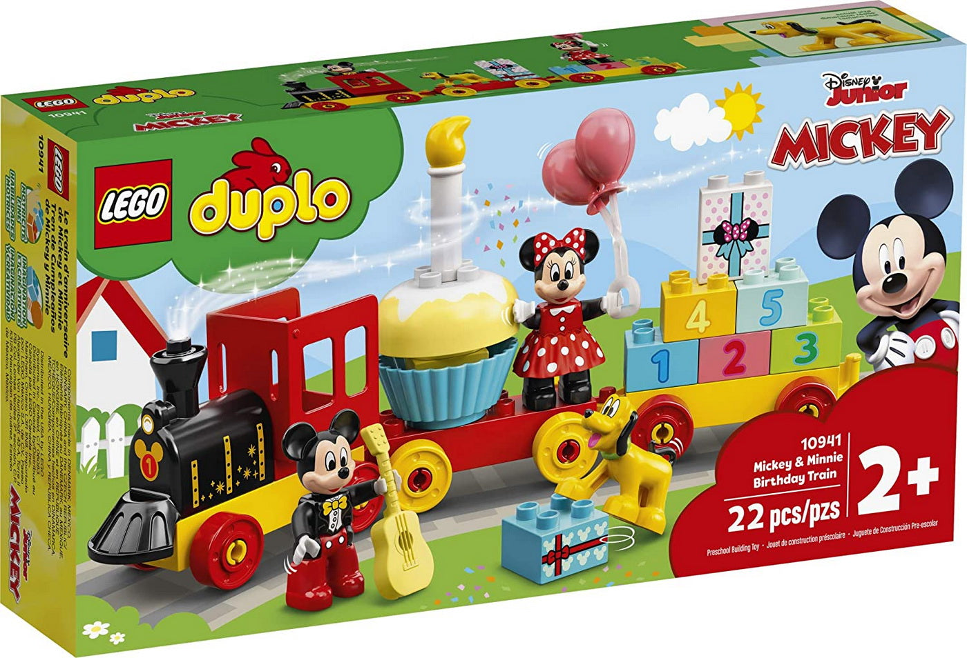 LEGO DUPLO  TRENUL ZILEI ANIVERSARE MICKEY SI MINNIE 10941 - Imagine 1 [ps:2e6500b6-423b-4e74-8aaf-bcf63182b316]