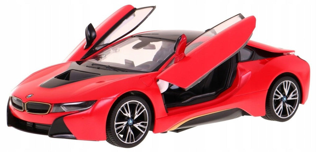 MASINUTA METALICA BMW I8 ROSU SCARA 1 LA 24 [ps:8fb5f8a1-433b-49f3-aae9-a348469376ad]