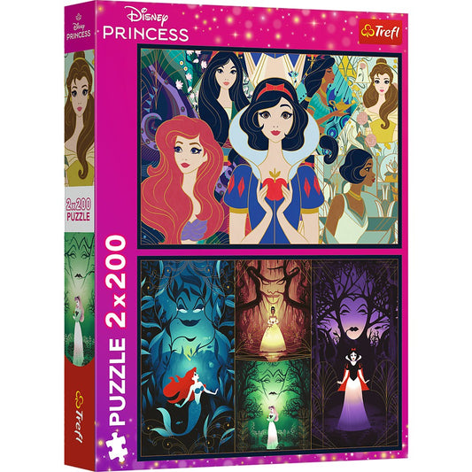 PUZZLE TREFL 2X200 DISNEY FRUMOASELE PRINTESE - Imagine 1 [ps:0941851d-5f6c-409f-b9eb-2ee3bf43849d]
