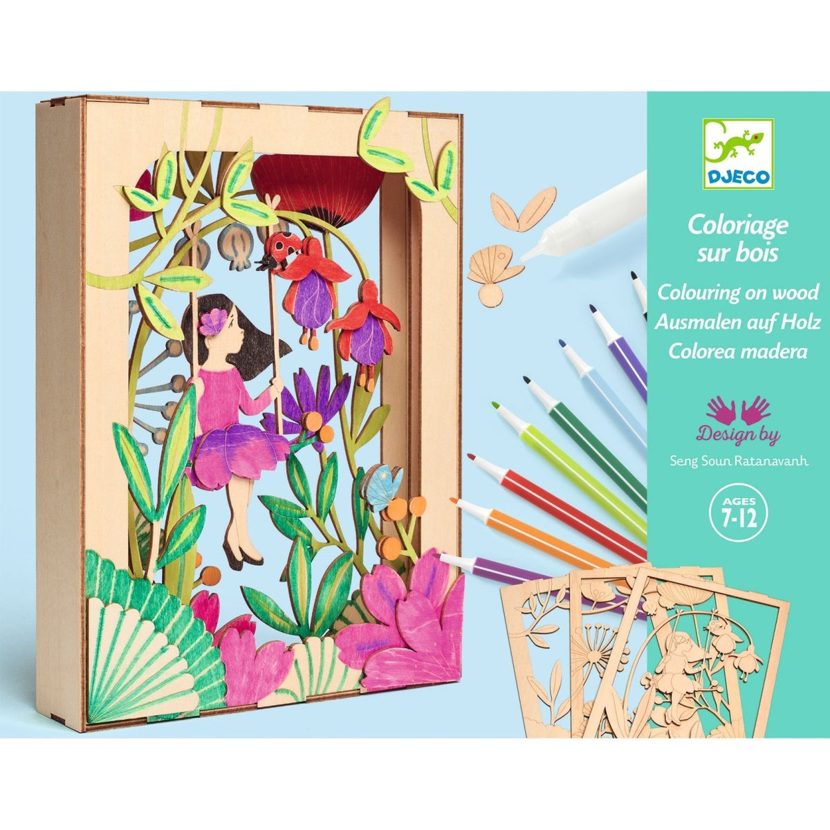 Set Diorama 3D din Lemn Alizée Djeco - Kit Creativ Copii - Default Title (1) [ps:0a47d004-0191-49a8-8a48-67c8e6ded34a]