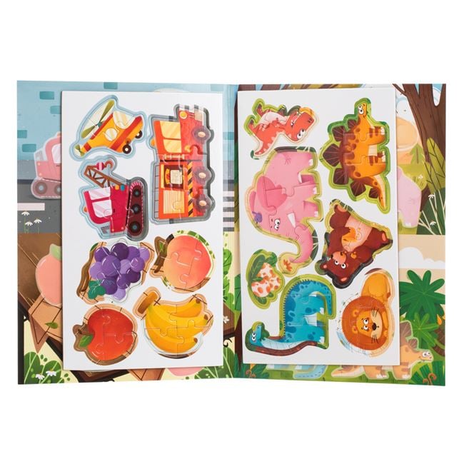 Puzzle Magnetic 4 Imagini Fructe, Mașini, Animale - Jumbo - Fructe Masini Animale (1) [ps:816ce82c-90e4-491a-bf20-bf5168a8069a]