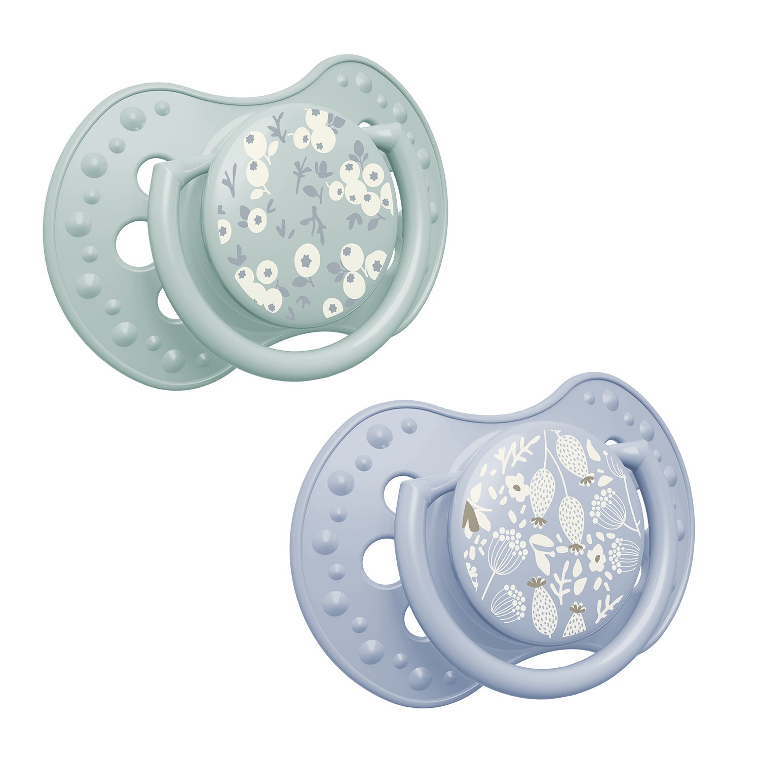 Lovi Suzeta silicon Dynamic 3-6M 2 PCS Blossom blue- - Imagine 1 [ps:3def63d7-98c9-4ae7-83d9-e61501c865dc]