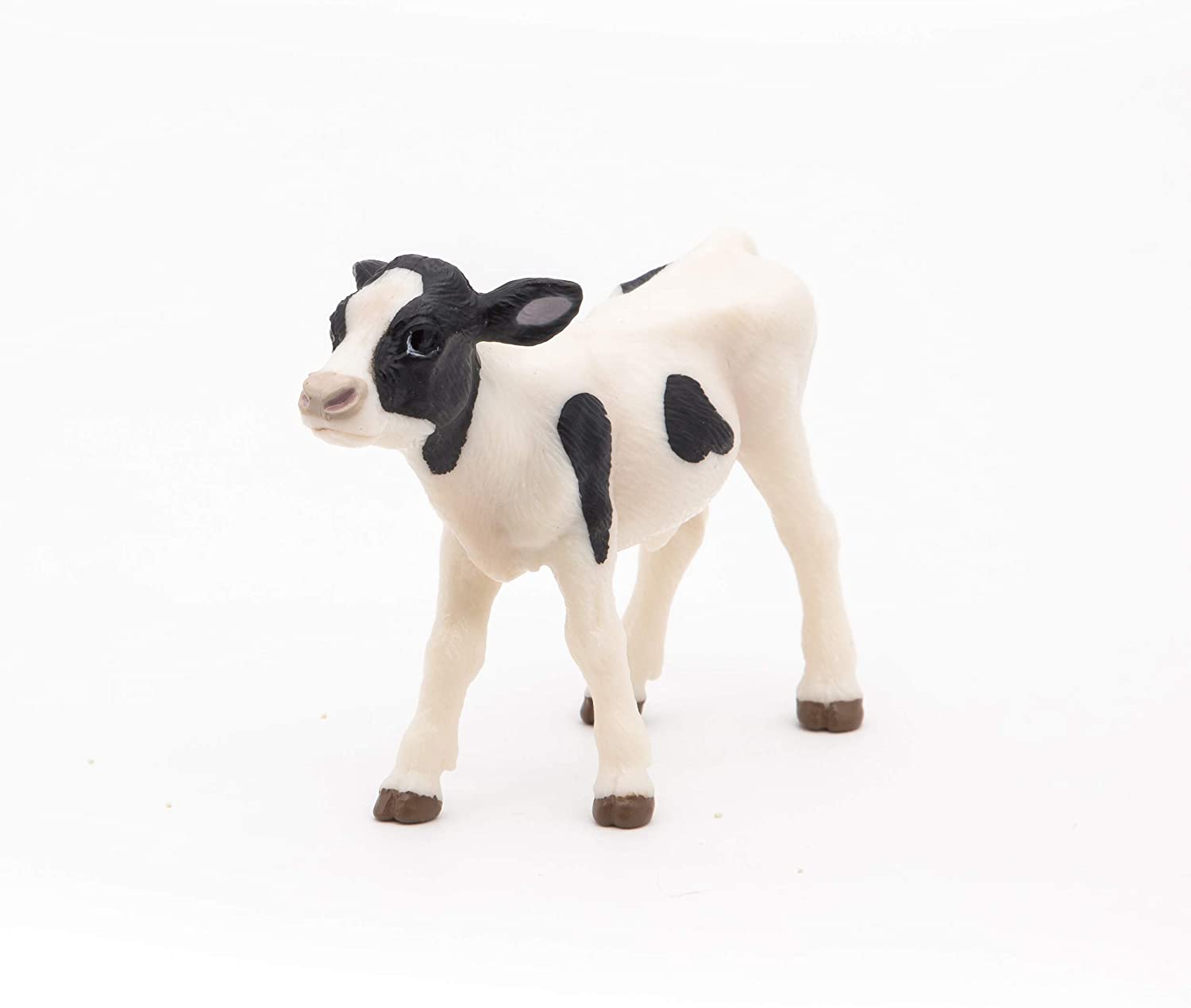 PAPO FIGURINA VITEL ALB CU NEGRU - Imagine 1 [ps:e4166f5b-a30e-430a-86ad-de5361759e1a]