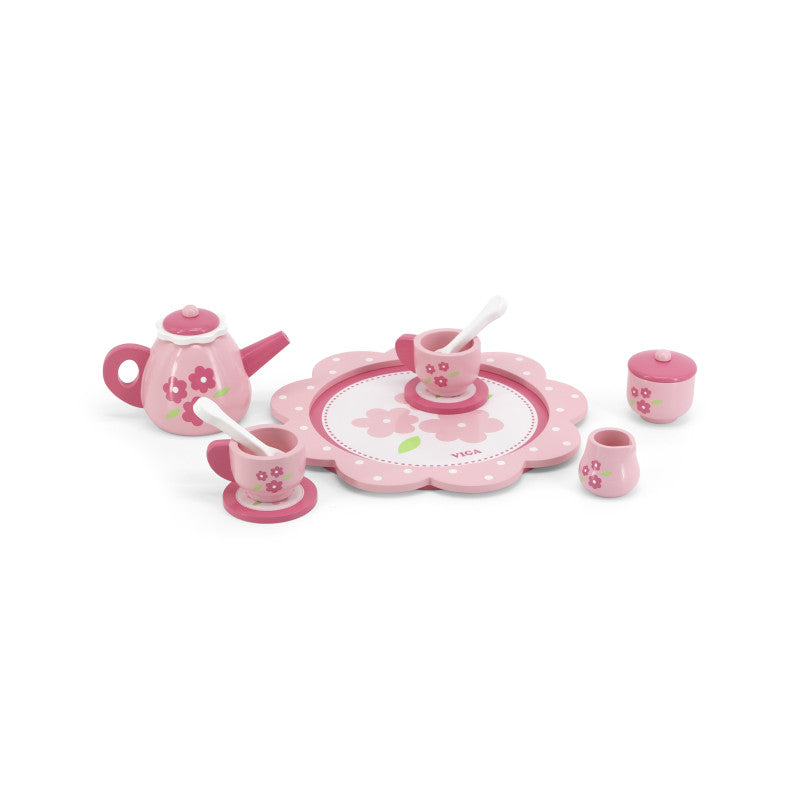 Set pentru ceai, din lemn, Viga - Imagine 1 [ps:da235120-ee73-4889-b9c9-edad89037a97]