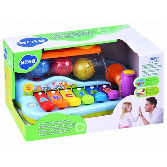 XILOFON CU MINGIUTE SI CIOCANEL Jucarii Bebe - Imagine 1 [ps:1943b68b-6638-470d-b5ef-ba504f20e19d]