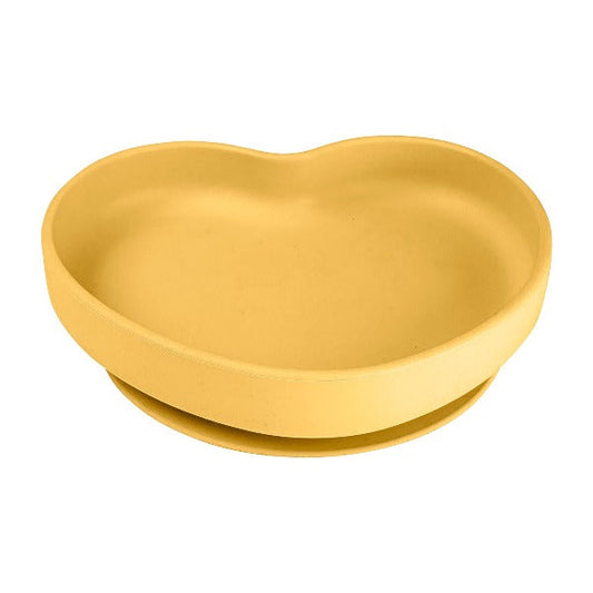 Canpol babies Farfurie din silicon cu ventuză HEART - Galben [ps:17a4ce75-b26d-4283-9077-57754c6e83fc]