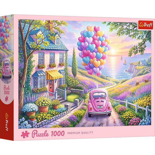PUZZLE TREFL 1000 CALATORIE ROMANTICA - Imagine 1 [ps:323bd912-6f33-4b0e-aa1b-8eee23efae0c]