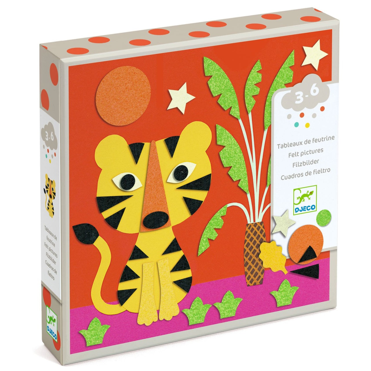 Tablouri cu fetru Natura, Djeco - Imagine 1 [ps:f6407ab8-150a-4a5d-9bfd-ee1c3447e22e]