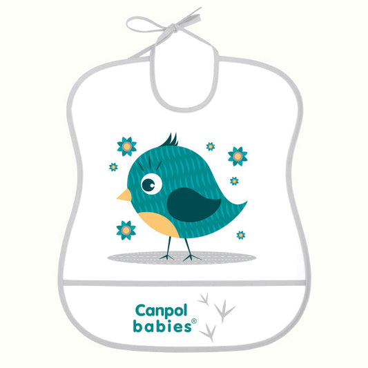 Canpol Babies Bavete Moale,Impermeabila, Cu Buzunar Cute - Imagine 1 [ps:512c4373-b030-4e13-84c2-486950c3a871]