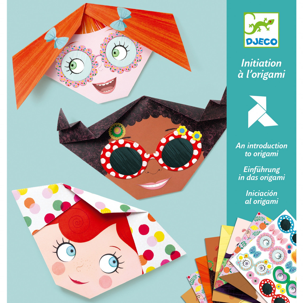 Joc creativ origami Personaje, Djeco - Imagine 1 [ps:2fb7915c-dd90-4550-bb5d-6675812d8195]